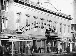 The National Theatre, c. 1884 The National Theatre, c. 1884