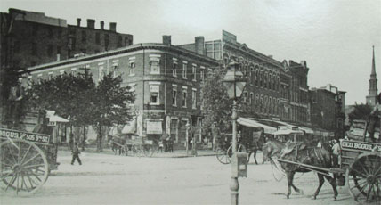 Proximity of 2nd Law Office, New York Avenue and 15th Street, N.W., c. 1885